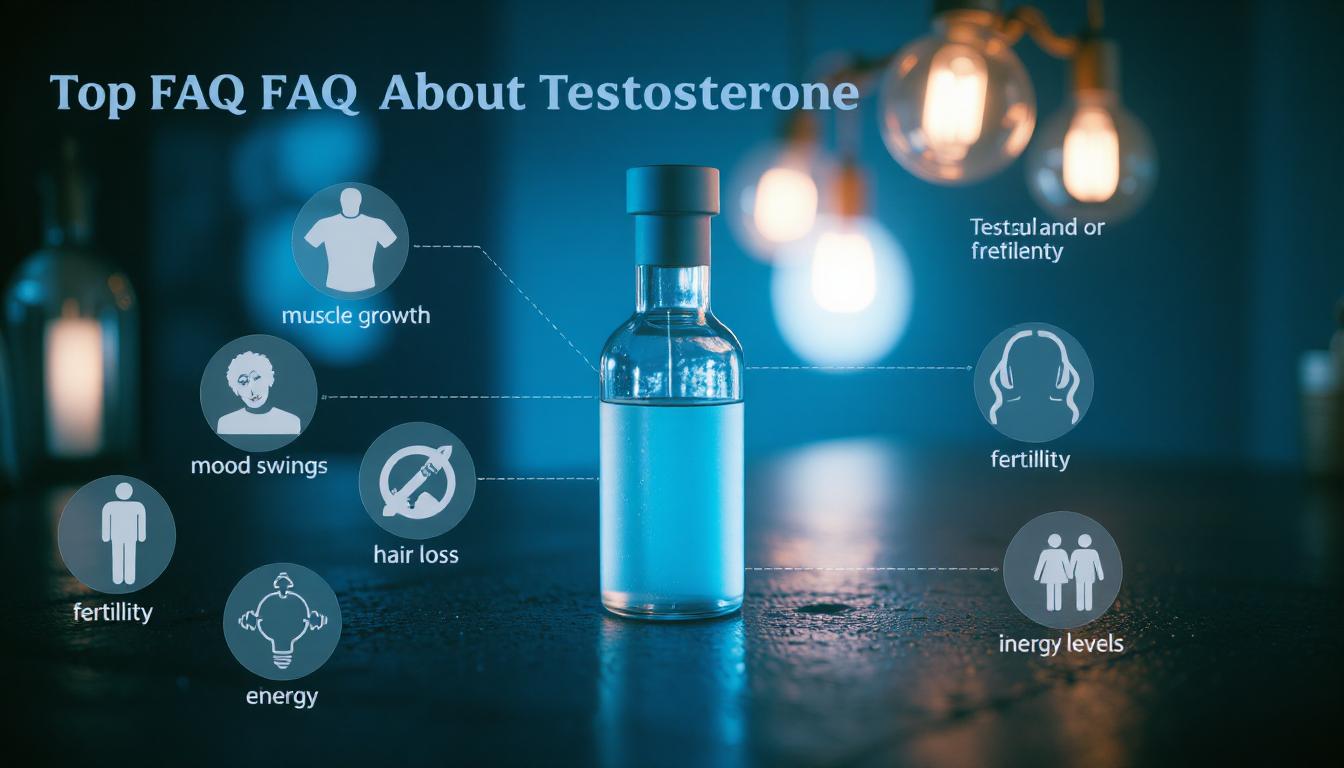 Most Common FAQs asked about Testosterone