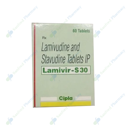 Lamivir S  Lamivudine + Stavudine 150mg + 30mg