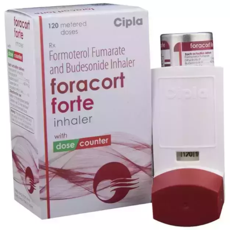 Formoterol & Budesonide Inhaler (Foracort Forte)