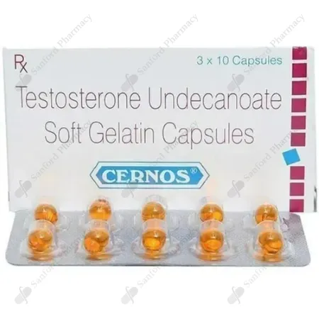 Cernos (Testosterone Gelatin Capsules) 40mg