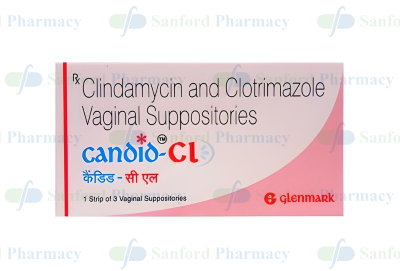 Clindamycin + Clotrimazole (Candid-CL) Vaginal Suppository 100mg + 200mg