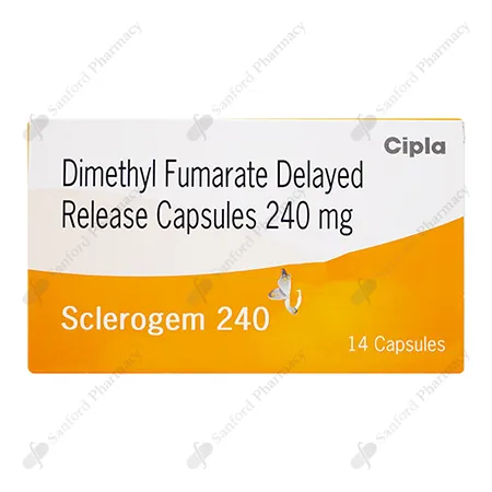 Dimethyl Fumarate DR Capsules (Sclerogem) 240mg