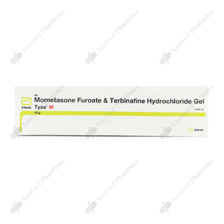 Mometasone Furoate & Terbinafine Hydrochloride (Tyza M Gel)