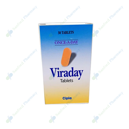 Viraday-(Tenofovir+ Emtricitabine+ Efavirenz)