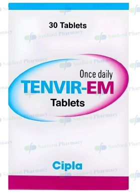 Tenvir-EM (Emtricitabine 200mg + Tenofovir 300mg)