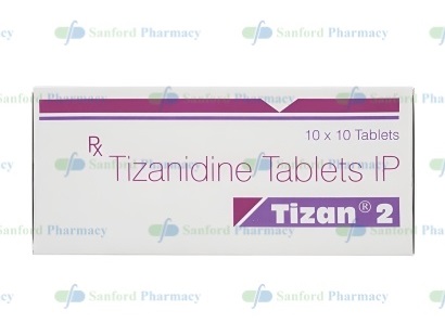Tizanidine 2mg