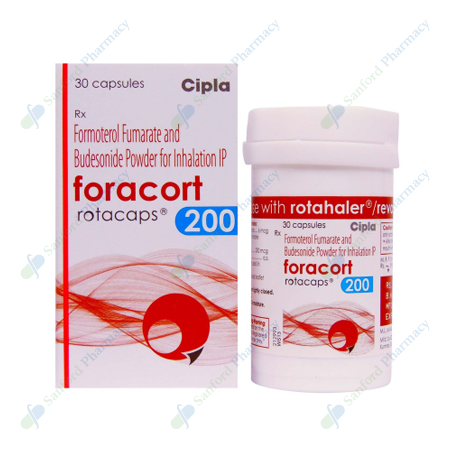Formoterol & Budesonide  Rotacaps (Foracort Forte)
