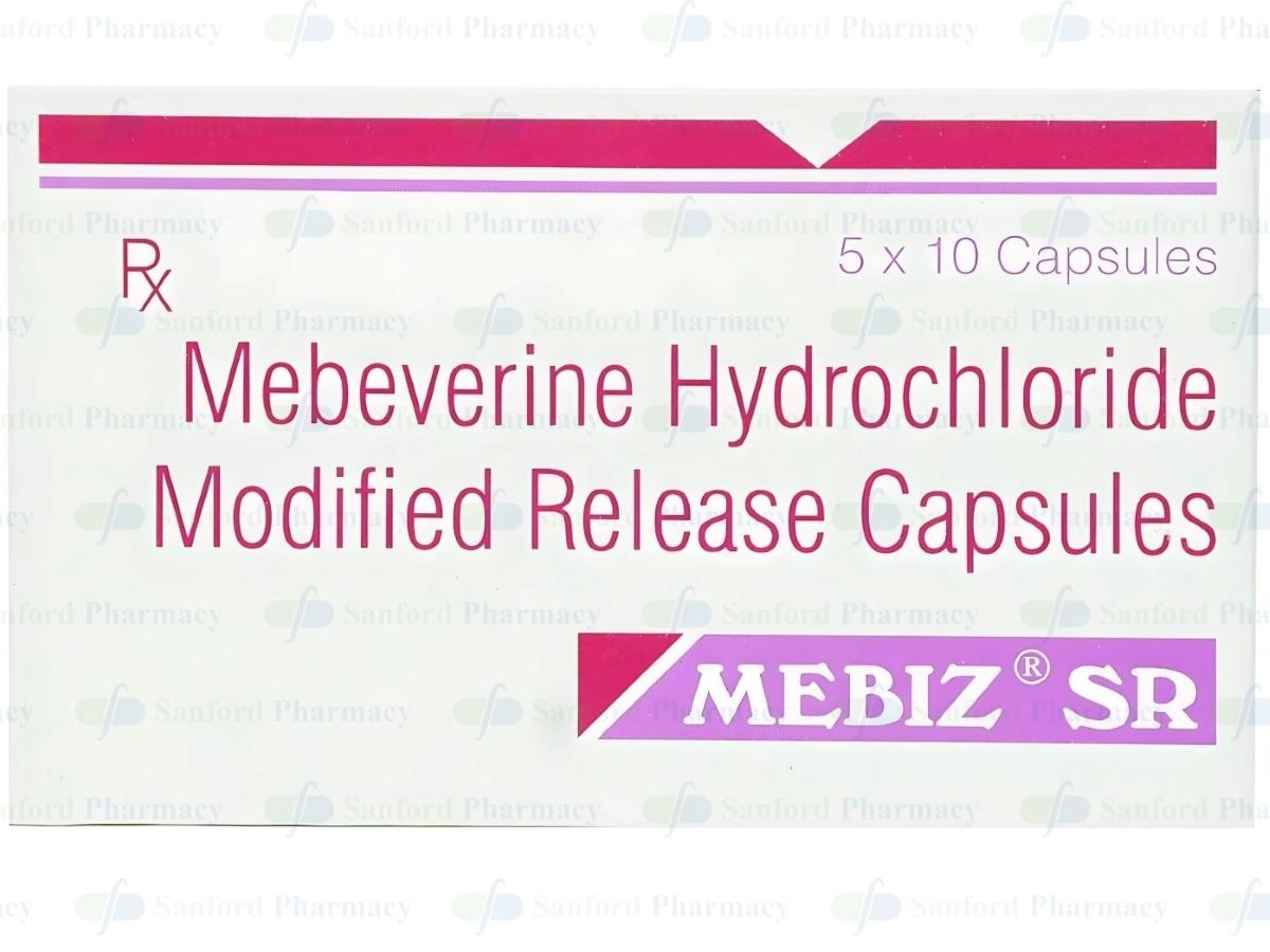 mebeverine hydrochloride