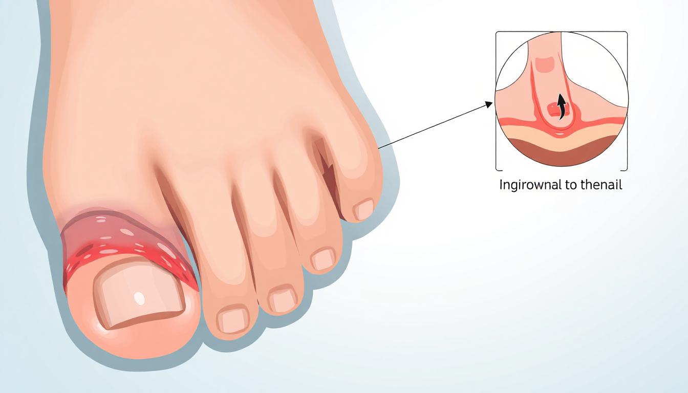pictures of ingrown toenails