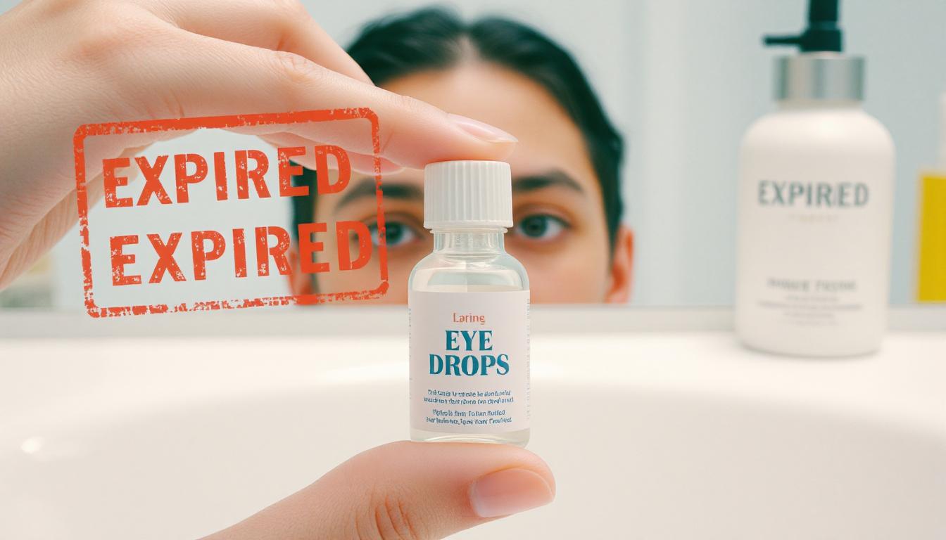 expired eye drops are expired eye drops safe