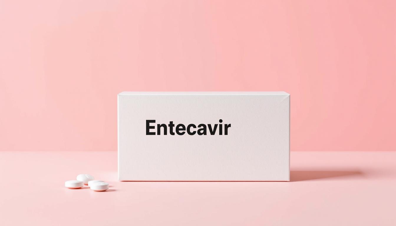 Entecavir tablets used for chronic hepatitis B treatment