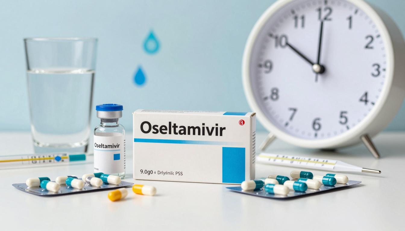 oseltamivir tamiflu capsules used for influenza treatment