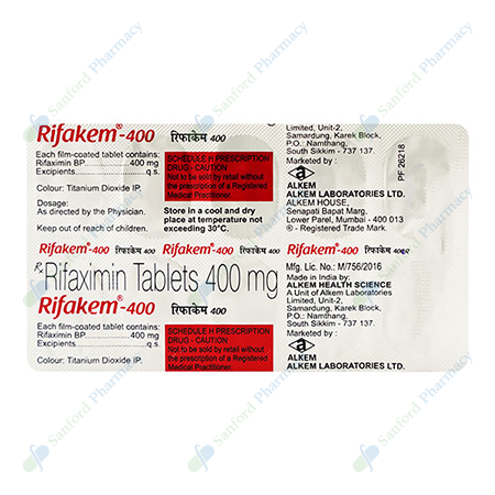 rifaximin 550 mg cost